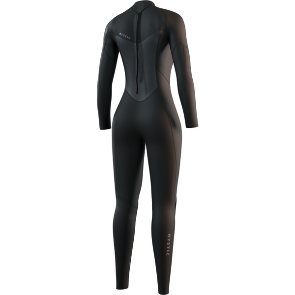 2026 Mystic Womens Star 4/3mm Back Zip Wetsuit 35000.250055 - Black